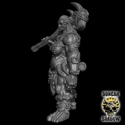 Titan (Frau) XXL  32mm  Tabletop  Fantasy  Gaming  D&D  Dungeons and Dragons  Pathfinder  DSA Duncan Shadow