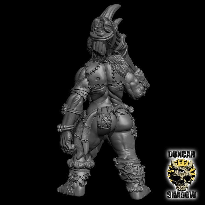 Titan (Frau) XXL  32mm  Tabletop  Fantasy  Gaming  D&D  Dungeons and Dragons  Pathfinder  DSA Duncan Shadow