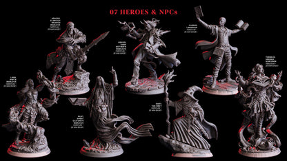Tome Wraith (L Enemy)  32mm  Tabletop  Fantasy  D&D  Dungeons and Dragons  Pathfinder  DSA  Flesh of Gods