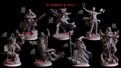 Bone Effigy (XL Enemy)  32mm  Tabletop  Fantasy  D&D  Dungeons and Dragons  Pathfinder  DSA  Flesh of Gods