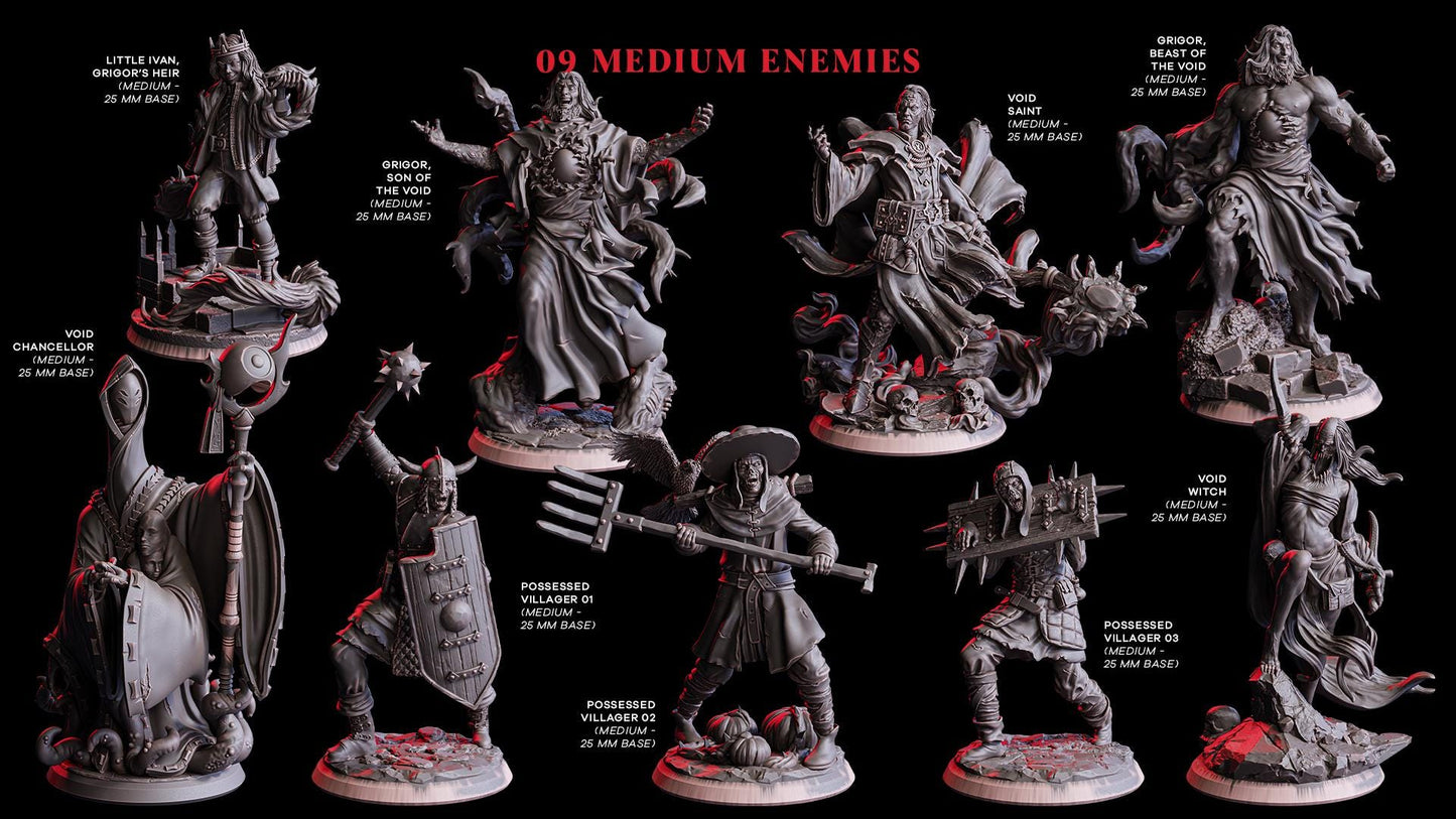 Tome Wraith (L Enemy)  32mm  Tabletop  Fantasy  D&D  Dungeons and Dragons  Pathfinder  DSA  Flesh of Gods