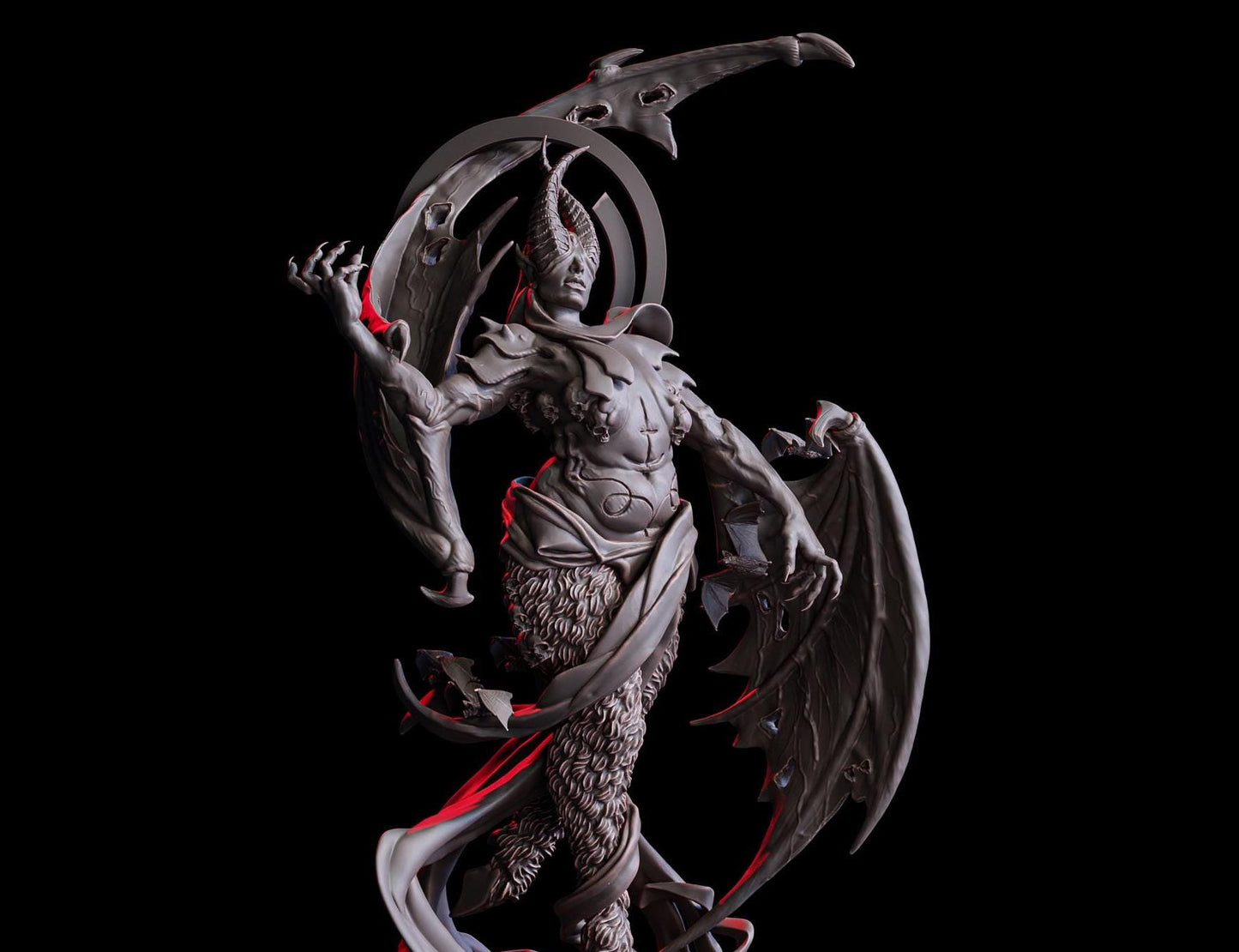 The Dark Mother (XL Enemy)  32mm  Tabletop  Fantasy  D&D  Dungeons and Dragons  Pathfinder  DSA  Flesh of Gods