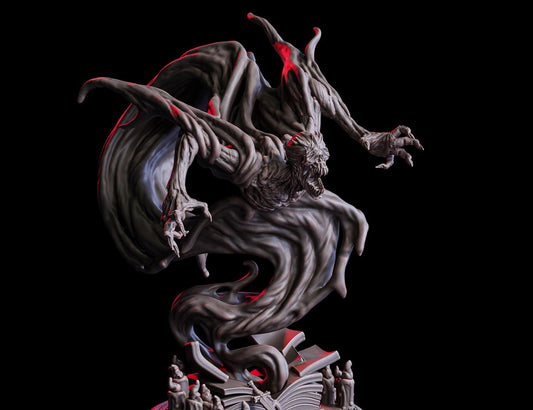 Tome Wraith (L Enemy)  32mm  Tabletop  Fantasy  D&D  Dungeons and Dragons  Pathfinder  DSA  Flesh of Gods