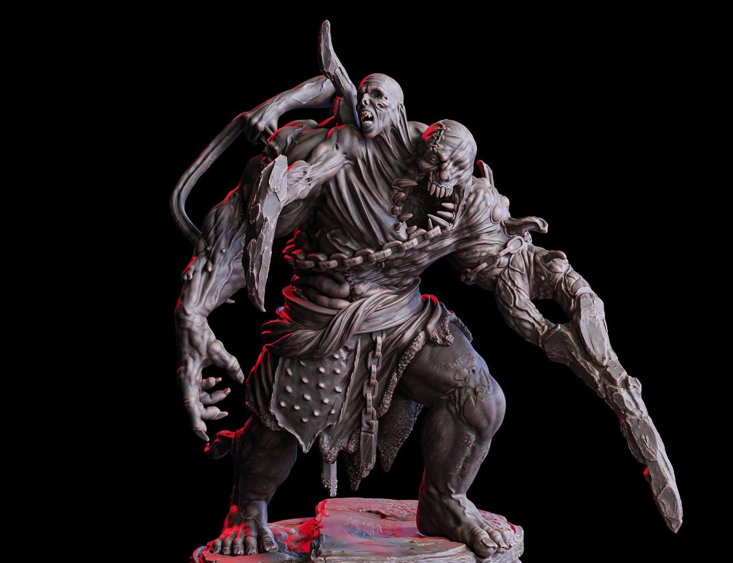 Void Brute (L Enemy)  32mm  Tabletop  Fantasy  D&D  Dungeons and Dragons  Pathfinder  DSA  Flesh of Gods