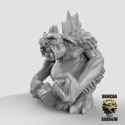 Marsh Trolls  32mm  Tabletop  Fantasy  Gaming  D&D  Dungeons and Dragons  Pathfinder  DSA Duncan Shadow