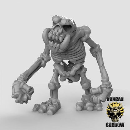 Skeleton Stone Trolls  32mm  Tabletop  Fantasy  Gaming  D&D  Dungeons and Dragons  Pathfinder  DSA Duncan Shadow