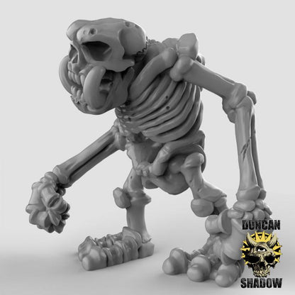 Skeleton Stone Trolls  32mm  Tabletop  Fantasy  Gaming  D&D  Dungeons and Dragons  Pathfinder  DSA Duncan Shadow