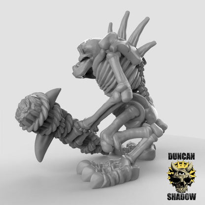 Skeleton River Trolls  32mm  Tabletop  Fantasy  Gaming  D&D  Dungeons and Dragons  Pathfinder  DSA Duncan Shadow