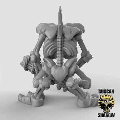 Skeleton River Trolls  32mm  Tabletop  Fantasy  Gaming  D&D  Dungeons and Dragons  Pathfinder  DSA Duncan Shadow