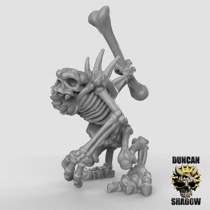 Skeleton River Trolls  32mm  Tabletop  Fantasy  Gaming  D&D  Dungeons and Dragons  Pathfinder  DSA Duncan Shadow