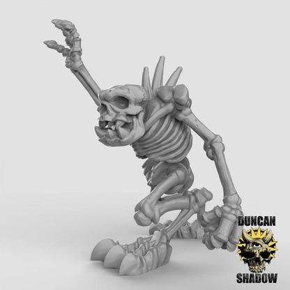 Skeleton River Trolls  32mm  Tabletop  Fantasy  Gaming  D&D  Dungeons and Dragons  Pathfinder  DSA Duncan Shadow