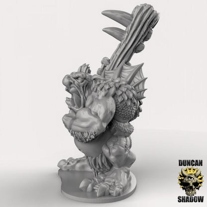 Marsh Trolls 2  32mm  Tabletop  Fantasy  Gaming  D&D  Dungeons and Dragons  Pathfinder  DSA Duncan Shadow