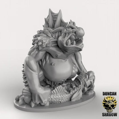 Marsh Trolls 2  32mm  Tabletop  Fantasy  Gaming  D&D  Dungeons and Dragons  Pathfinder  DSA Duncan Shadow
