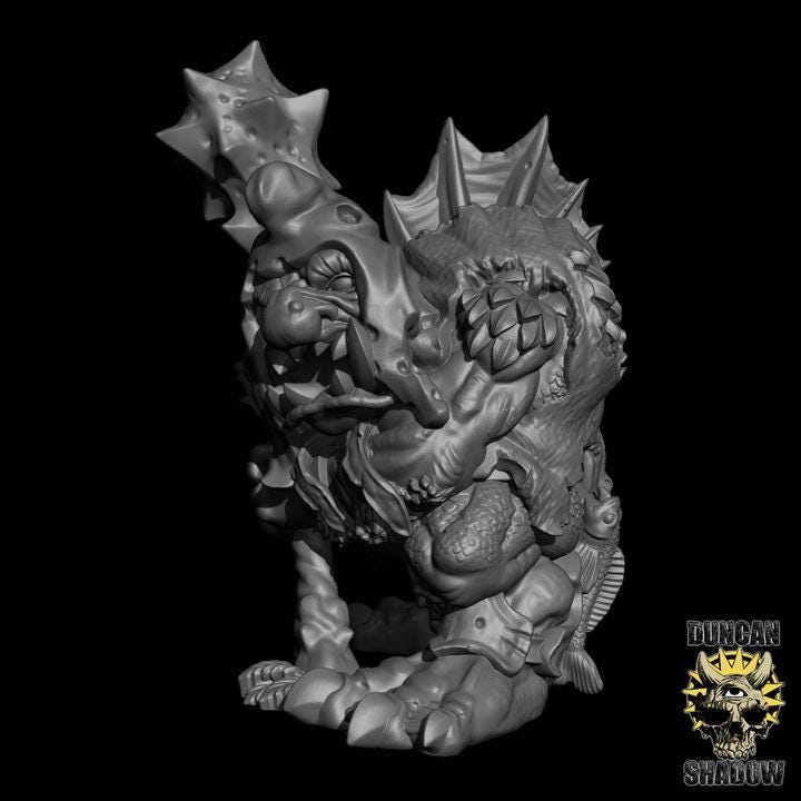 Troll Bandit  32mm  Tabletop  Fantasy  Gaming  D&D  Dungeons and Dragons  Pathfinder  DSA Duncan Shadow