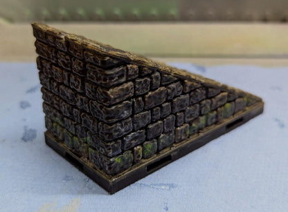 Dungeon - Rampe - 3D gedruckt - Gelände - Terrain - Fat Dragon Games 28mm - Ultimate Dragonlock - Scenery - Terrain