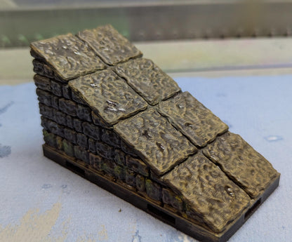 Dungeon - Rampe - 3D gedruckt - Gelände - Terrain - Fat Dragon Games 28mm - Ultimate Dragonlock - Scenery - Terrain