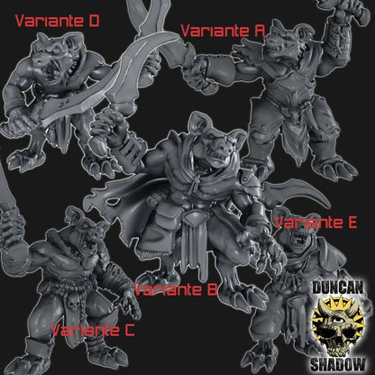 Gnolls mit Schwert  32mm  Tabletop  Fantasy  Gaming  D&D  Dungeons and Dragons  Pathfinder  DSA Duncan Shadow