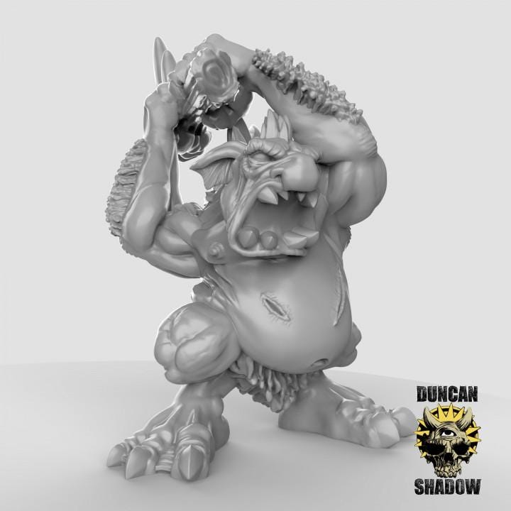 Marsh Trolls  32mm  Tabletop  Fantasy  Gaming  D&D  Dungeons and Dragons  Pathfinder  DSA Duncan Shadow