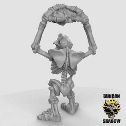 Skeleton Stone Trolls  32mm  Tabletop  Fantasy  Gaming  D&D  Dungeons and Dragons  Pathfinder  DSA Duncan Shadow