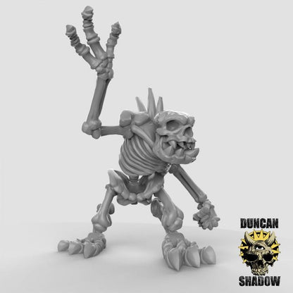 Skeleton River Trolls  32mm  Tabletop  Fantasy  Gaming  D&D  Dungeons and Dragons  Pathfinder  DSA Duncan Shadow