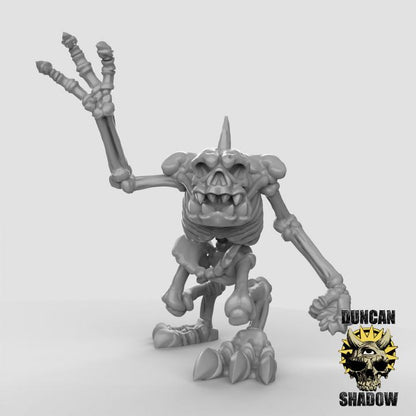 Skeleton River Trolls  32mm  Tabletop  Fantasy  Gaming  D&D  Dungeons and Dragons  Pathfinder  DSA Duncan Shadow