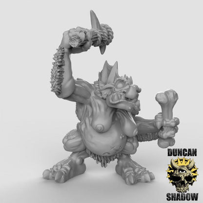 Female Trolls  32mm  Tabletop  Fantasy  Gaming  D&D  Dungeons and Dragons  Pathfinder  DSA Duncan Shadow