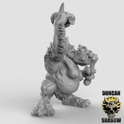 Female Trolls  32mm  Tabletop  Fantasy  Gaming  D&D  Dungeons and Dragons  Pathfinder  DSA Duncan Shadow