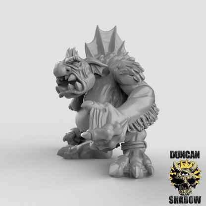 Female Trolls  32mm  Tabletop  Fantasy  Gaming  D&D  Dungeons and Dragons  Pathfinder  DSA Duncan Shadow