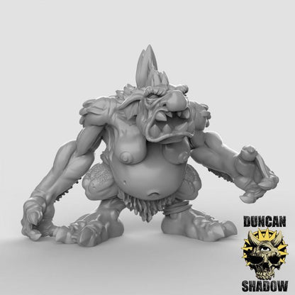 Female Trolls  32mm  Tabletop  Fantasy  Gaming  D&D  Dungeons and Dragons  Pathfinder  DSA Duncan Shadow