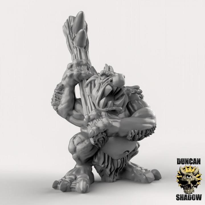 Marsh Trolls 2  32mm  Tabletop  Fantasy  Gaming  D&D  Dungeons and Dragons  Pathfinder  DSA Duncan Shadow