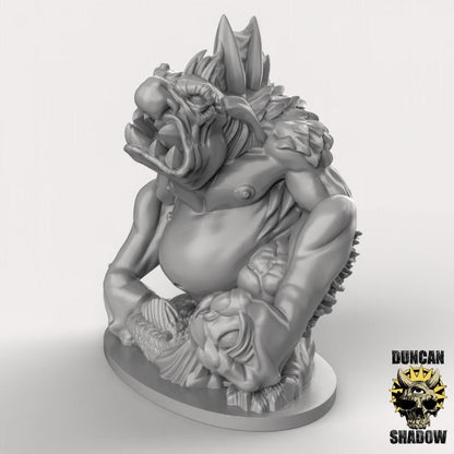 Marsh Trolls 2  32mm  Tabletop  Fantasy  Gaming  D&D  Dungeons and Dragons  Pathfinder  DSA Duncan Shadow
