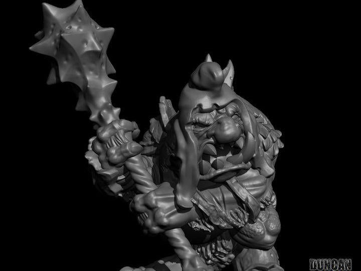 Troll Bandit  32mm  Tabletop  Fantasy  Gaming  D&D  Dungeons and Dragons  Pathfinder  DSA Duncan Shadow