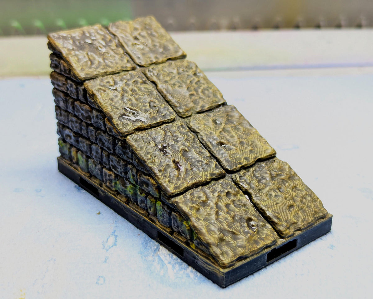 Dungeon - Rampe - 3D gedruckt - Gelände - Terrain - Fat Dragon Games 28mm - Ultimate Dragonlock - Scenery - Terrain