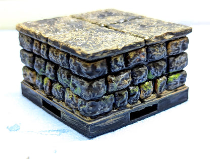 Dungeon - Erhöhung (halbhoch) - 3D gedruckt - Gelände - Terrain - Fat Dragon Games 28mm - Ultimate Dragonlock - Scenery - Terrain
