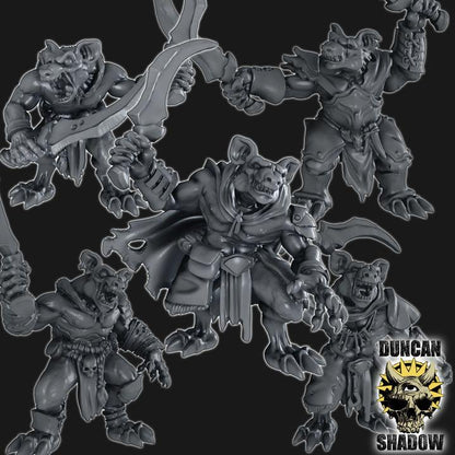 Gnolls mit Schwert  32mm  Tabletop  Fantasy  Gaming  D&D  Dungeons and Dragons  Pathfinder  DSA Duncan Shadow