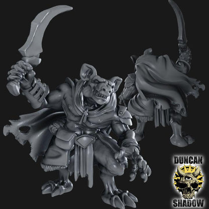 Gnolls mit Schwert  32mm  Tabletop  Fantasy  Gaming  D&D  Dungeons and Dragons  Pathfinder  DSA Duncan Shadow