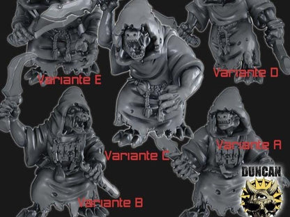 Gnoll Kultisten  32mm  Tabletop  Fantasy  Gaming  D&D  Dungeons and Dragons  Pathfinder  DSA Duncan Shadow