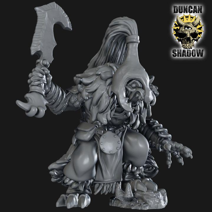 Gnoll Champion  32mm  Tabletop  Fantasy  Gaming  D&D  Dungeons and Dragons  Pathfinder  DSA Duncan Shadow