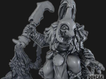 Gnoll Champion  32mm  Tabletop  Fantasy  Gaming  D&D  Dungeons and Dragons  Pathfinder  DSA Duncan Shadow