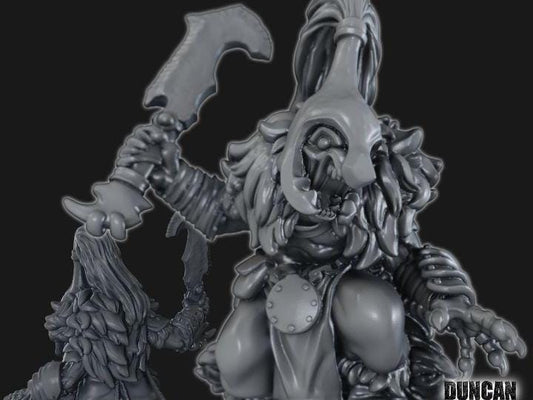 Gnoll Champion  32mm  Tabletop  Fantasy  Gaming  D&D  Dungeons and Dragons  Pathfinder  DSA Duncan Shadow