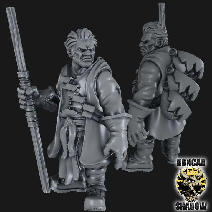 Rangers Woodsman  32mm  Tabletop  Fantasy  Gaming  D&D  Dungeons and Dragons  Pathfinder  DSA Duncan Shadow