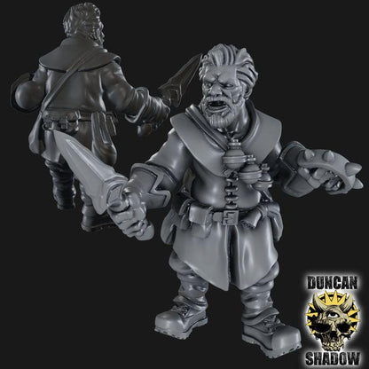 Rangers mit Dolch  32mm  Tabletop  Fantasy  Gaming  D&D  Dungeons and Dragons  Pathfinder  DSA Duncan Shadow