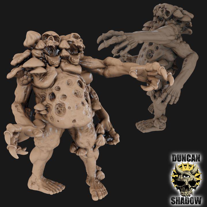 Fungus Zombies  32mm  Tabletop  Fantasy  Gaming  D&D  Dungeons and Dragons  Pathfinder  DSA Duncan Shadow