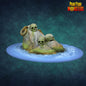 Totenkopffelsen  Ocean Pack Edition | 3D-gedruckte Resin-Miniatur | Tabletop & Rollenspiel | Print Your Monster