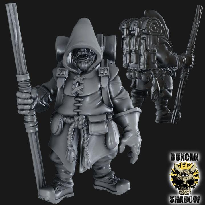 Rangers Woodsman  32mm  Tabletop  Fantasy  Gaming  D&D  Dungeons and Dragons  Pathfinder  DSA Duncan Shadow