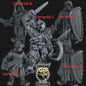 Rangers mit Schwert und Schild  32mm  Tabletop  Fantasy  Gaming  D&D  Dungeons and Dragons  Pathfinder  DSA Duncan Shadow
