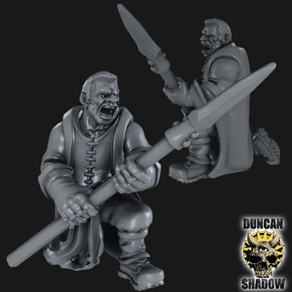 Rangers mit Speer  32mm  Tabletop  Fantasy  Gaming  D&D  Dungeons and Dragons  Pathfinder  DSA Duncan Shadow