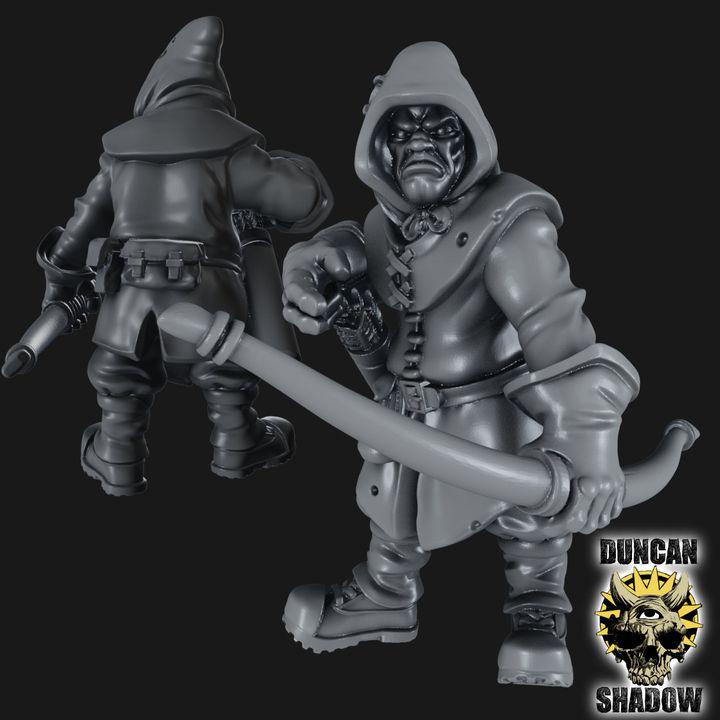 Rangers mit Bogen  32mm  Tabletop  Fantasy  Gaming  D&D  Dungeons and Dragons  Pathfinder  DSA Duncan Shadow