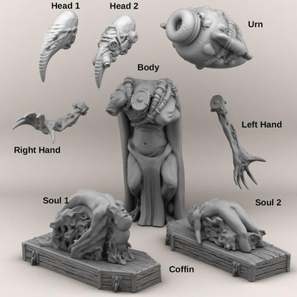 Seelen Sammler  32mm  Tabletop  Fantasy  Gaming  D&D  Dungeons and Dragons  Pathfinder  DSA  Print Your Monsters