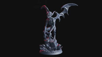 Glacial Stalker – 32mm Resin Miniature | Flesh of Gods – Crimson Frost | Tabletop & RPG Figure
